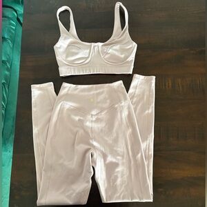 Spiritual gangster workout set dusty rose